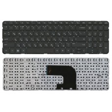 Клавиатура для ноутбука HP Pavilion dv6-7000, dv6-7100 чёрная, без рамки