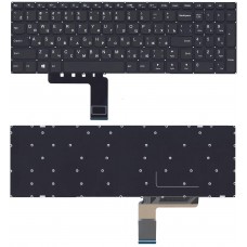 Клавиатура для ноутбука Lenovo IdeaPad 110-15ACL, 110-15AST, 110-15IBR Черная, без рамки