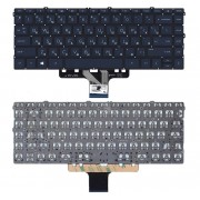 Клавиатура HP Pavilion 14-dv0000, 14-dv1000, 14-dv2000, X360 14-dw0000, 14-dw1000, 14-dw2000, L96524-001 синяя, без рамки