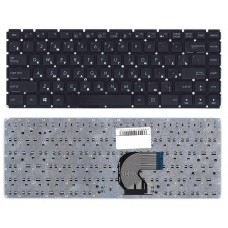Клавиатура для ноутбука Asus VivoBook E403, E403SA, E403NA, L403, L403NA черная, без рамки