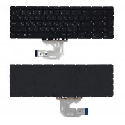 Клавиатура HP ProBook 450 G6, 450 G7, 450R G6, 455 G6, 455 G7, 455R G6, L45090-251 черная, без рамки