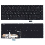 Клавиатура HP EliteBook 1040 G4, X360 1040 G5, L41041-251 черная, без рамки, с подсветкой