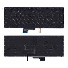Клавиатура для ноутбука Xiaomi Air 15.6, Mi NoteBook Pro 15.6, Mi Pro 15.6 черная, без рамки, с подсветкой