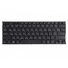 Клавиатура для ноутбука Asus VivoBook X201, X201E, X202, X202E, S200, S200E, S201, S201E, Чёрная, без рамки
