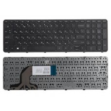 Клавиатура для ноутбука HP 350 G1, 350 G2, 355 G2 чёрная, с рамкой
