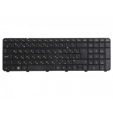 Клавиатура для ноутбука HP Pavilion dv7-6000, dv7-6100, dv7-6b00, dv7-6c00 чёрная, с рамкой