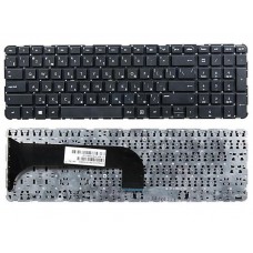Клавиатура для ноутбука HP Envy m6-1100, m6-1200, m6-1300, Pavilion m6-1000 чёрная, без рамки