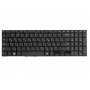 Клавиатура для ноутбука Samsung NP370R5E, NP450R5E, NP450R5V, NP470R5E, NP510R5E Чёрная, без рамки