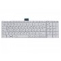 Клавиатура для ноутбука Toshiba Satellite C850D, C855D, C870D, C875D, L850D, L855D, L870D, L875D, P870D, P875D, P850D, P855D, P870D, P875D, Qosmio X870, X875 Белая