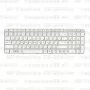 Клавиатура для ноутбука HP Pavilion G6-2040nr Белая, с рамкой