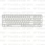 Клавиатура для ноутбука HP Pavilion G6-2091 Белая, с рамкой