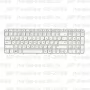 Клавиатура для ноутбука HP Pavilion G6-2095 Белая, с рамкой