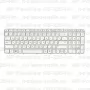 Клавиатура для ноутбука HP Pavilion G6-2204sr Белая, с рамкой