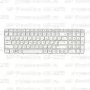 Клавиатура для ноутбука HP Pavilion G6-2275 Белая, с рамкой