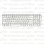 Клавиатура для ноутбука HP Pavilion G6-2277er Белая, с рамкой