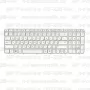 Клавиатура для ноутбука HP Pavilion G6-2284er Белая, с рамкой