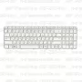 Клавиатура для ноутбука HP Pavilion G6-2304sr Белая, с рамкой