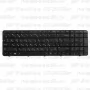Клавиатура для ноутбука HP Pavilion G7-2003er Чёрная с рамкой