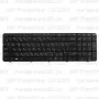 Клавиатура для ноутбука HP Pavilion G7-2101 Чёрная с рамкой