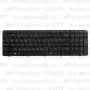 Клавиатура для ноутбука HP Pavilion G7-2173 Чёрная с рамкой