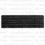 Клавиатура для ноутбука HP Pavilion G7-2202sr Чёрная с рамкой
