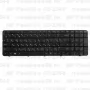 Клавиатура для ноутбука HP Pavilion G7-2348 Чёрная с рамкой