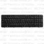 Клавиатура для ноутбука HP Pavilion G7-2365sr Чёрная с рамкой