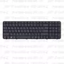 Клавиатура для ноутбука HP Pavilion G6-2042 черная, с рамкой