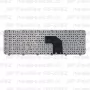 Клавиатура для ноутбука HP Pavilion G6-2082 черная, с рамкой