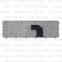 Клавиатура для ноутбука HP Pavilion G6-2182sr черная, с рамкой