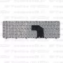 Клавиатура для ноутбука HP Pavilion G6-2353sr черная, с рамкой