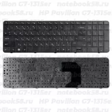 Клавиатура для ноутбука HP Pavilion G7-1315er Черная