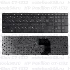 Клавиатура для ноутбука HP Pavilion G7-1332 Черная