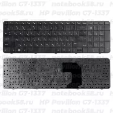 Клавиатура для ноутбука HP Pavilion G7-1337 Черная