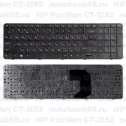 Клавиатура для ноутбука HP Pavilion G7-1392 Черная