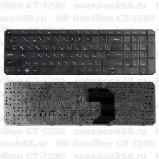 Клавиатура для ноутбука HP Pavilion G7-1200 Черная