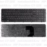 Клавиатура для ноутбука HP Pavilion G7-1215 Черная