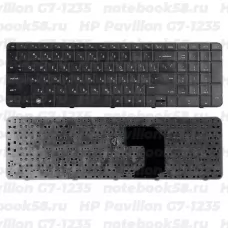 Клавиатура для ноутбука HP Pavilion G7-1235 Черная