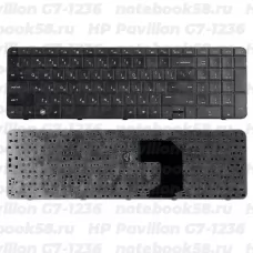 Клавиатура для ноутбука HP Pavilion G7-1236 Черная