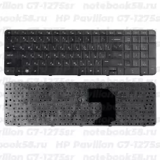 Клавиатура для ноутбука HP Pavilion G7-1275sr Черная