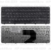 Клавиатура для ноутбука HP Pavilion G6-1239 Черная