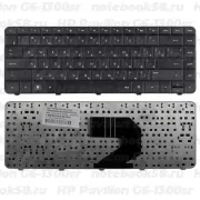 Клавиатура для ноутбука HP Pavilion G6-1300sr Черная