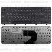 Клавиатура для ноутбука HP Pavilion G6-1350er Черная