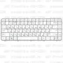 Клавиатура для ноутбука HP Pavilion G6-1334 Белая