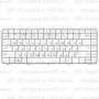 Клавиатура для ноутбука HP Pavilion G6-1a44 Белая