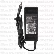 Блок питания для ноутбука HP Pavilion G7-1326sr 19V, 4.74A, 90W (7.4x5.0мм + pin) HC