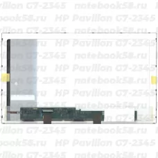 Матрица для ноутбука HP Pavilion G7-2345 (1600x900 HD+) TN, 40pin, Глянцевая