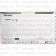 Матрица для ноутбука HP Pavilion G7-1326 (1600x900 HD+) TN, 40pin, Глянцевая