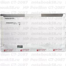 Матрица для ноутбука HP Pavilion G7-2087 (1600x900 HD+) TN, 40pin, Глянцевая