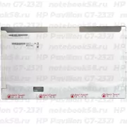 Матрица для ноутбука HP Pavilion G7-2321 (1600x900 HD+) TN, 40pin, Глянцевая
